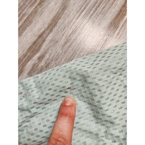 Adidas Lightweight Bomber Jacket Full Zip Collared Mint Green Pockets Sz M GUC - Picture 3 of 11